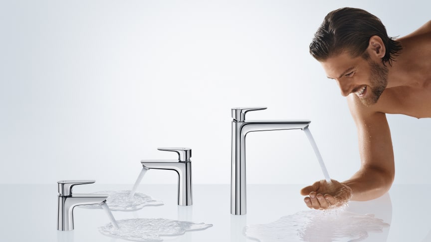 Moderne armaturklassiker i ny design – samme velkjente Hansgrohe-teknologi