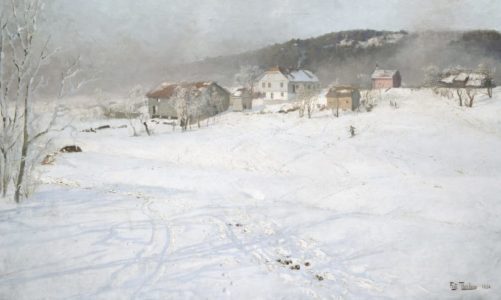 ​Nasjonalmuseet låner ut 21 Frits Thaulow-bilder til museum i Frankrike