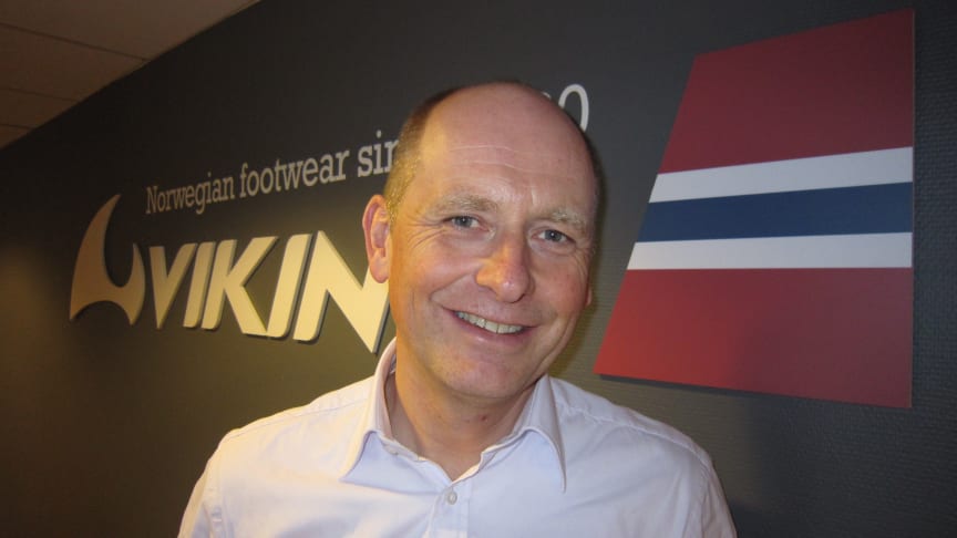 Trond Langeland er ansatt som ny adm. direktør i Viking Outdoor Footwear AS.