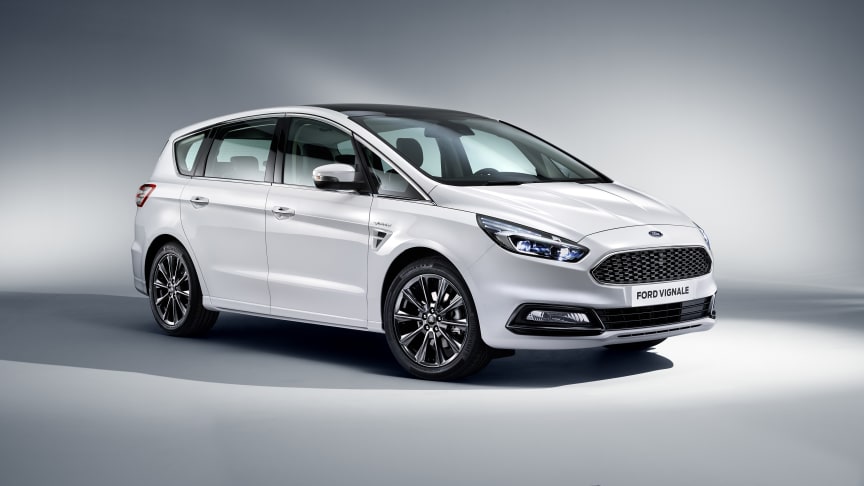 Ford S-MAX Vignale klar for salg