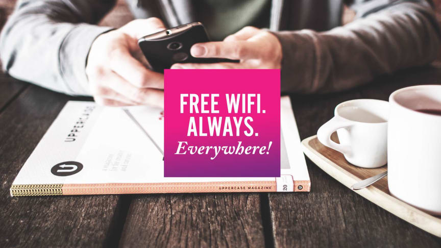 Comfort Hotel lanserer "Free Wifi. Always. Everywhere!"