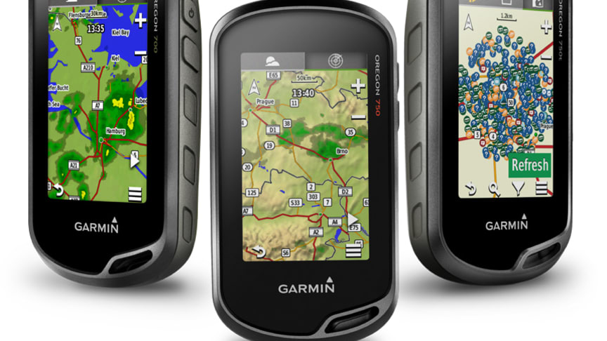 Garmin Oregon® 700 serien – med Geocaching Live, Active Weather og trådløse funksjoner