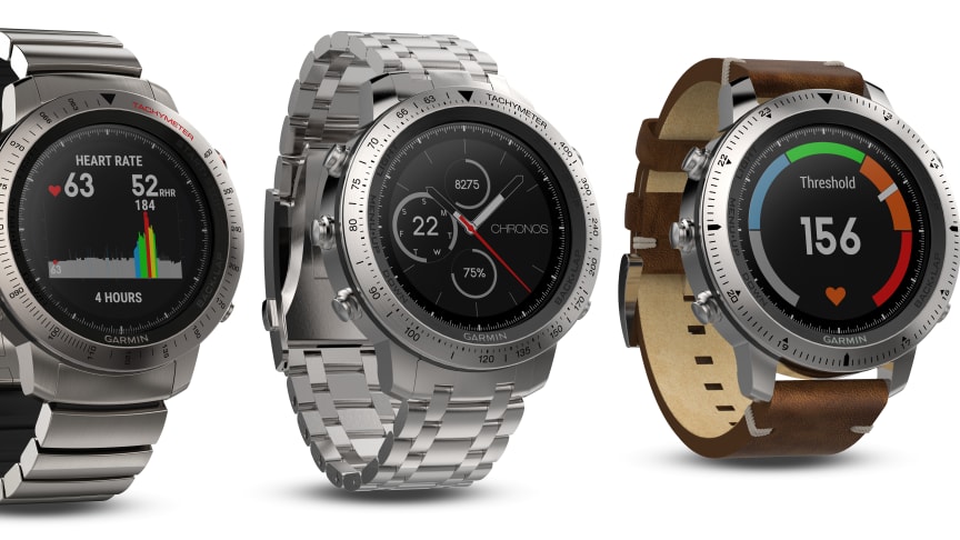 Garmin fenix Chronos – elegant GPS klokke i urmakerkvalitet
