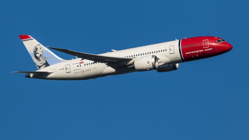 Norwegian lanserer fire nye direkteruter mellom Spania og USA – ny langdistansebase i Barcelona