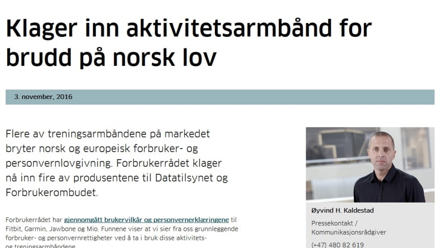 PRESSEMELDING