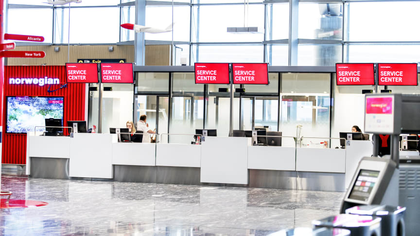 Her er Norwegians splitter nye område på Oslo lufthavn