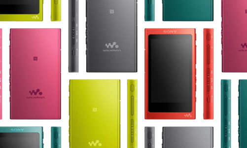 Walkman A35 fra Sony med stilig design og High-Res lyd