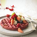Valentines-vafler fra grillen
