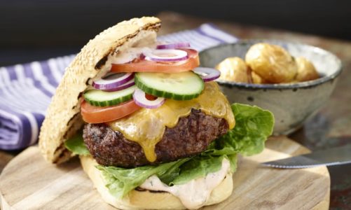 5 saftige burgere til Super Bowl