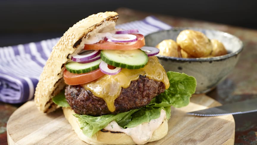 5 saftige burgere til Super Bowl