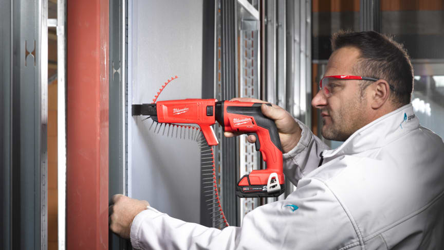 MILWAUKEE® LANSERER M18 FUEL™ GIPSSKRUTREKKERE SITT SORTIMENT