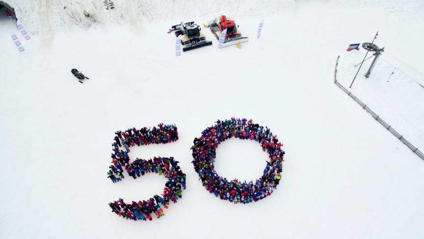Tidenes bursdagsfest for Trysil med 500 barn