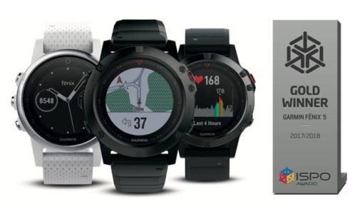 Garmin® fēnix 5: Gold winner ISPO Award 2017