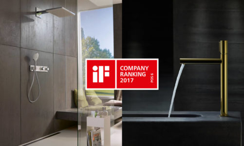 iF Design Ranking: Hansgrohe Group er bransjens best plasserte