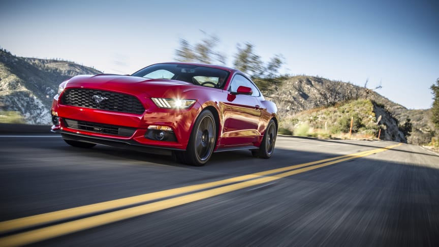 Ford Mustang ble verdens mest solgte sportsbil i fjor