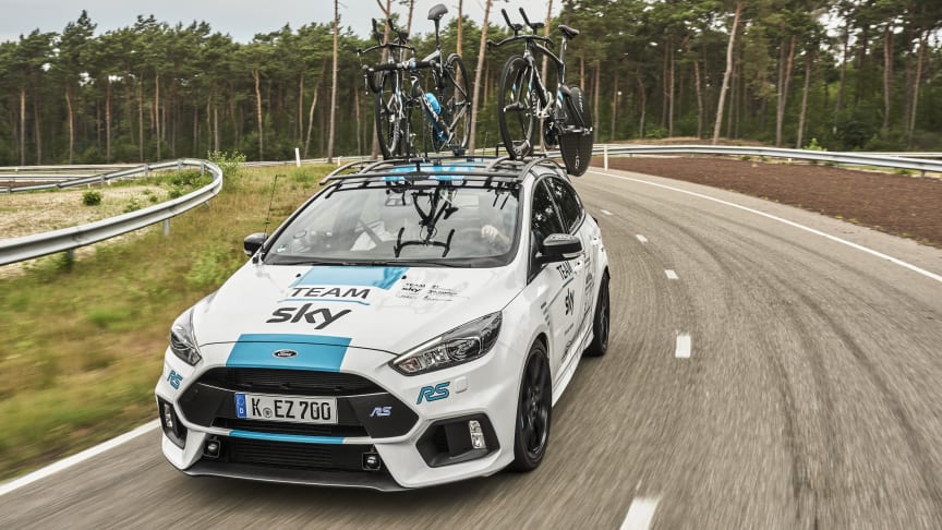 Ford utvider samarbeidet med Team Sky