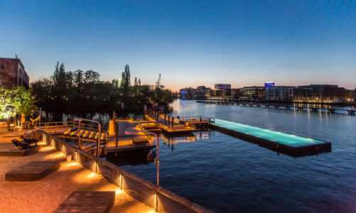 Berlin fra vannet