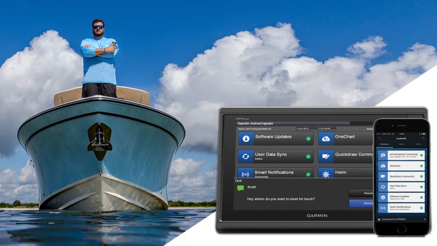 Garmin ActiveCaptain mobile app