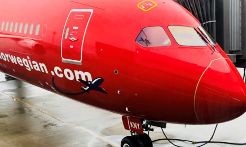 Norwegian mottar fabrikknytt fly nummer 150 fra Boeing
