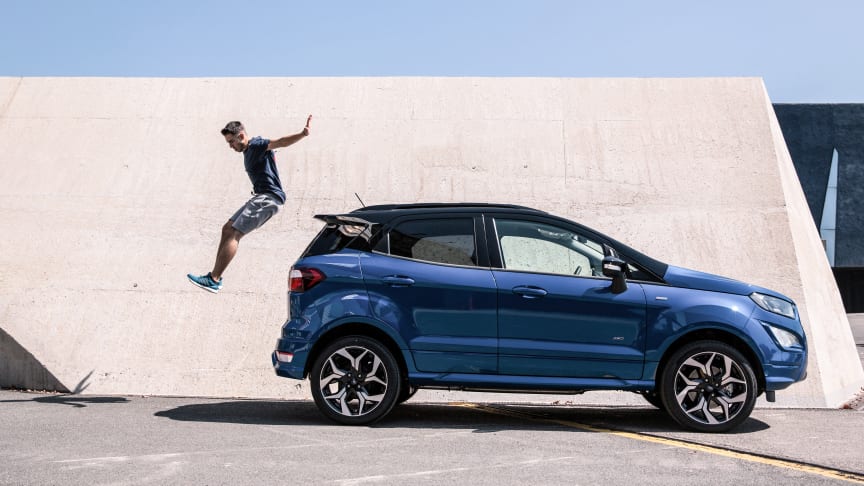 Nye Ford EcoSport: Bedre kjøreegenskaper, mer komfort og ny teknologi
