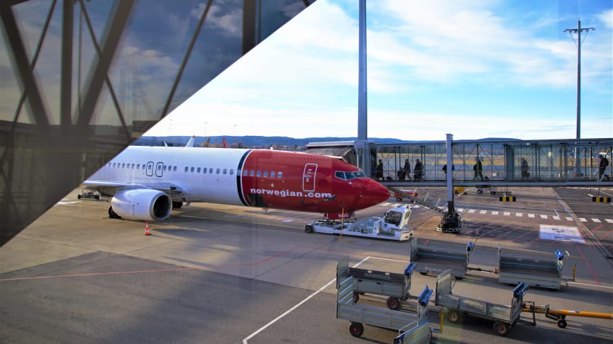 Norwegian øker med over en million ekstra seter i Norge