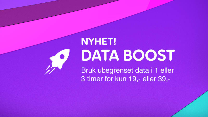 Telia Lanserer Data Boost: – Ubegrenset datamengde for tidsbegrensede perioder
