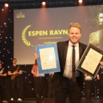 Comfort Hotel Trondheims hotelldirektør, Espen ravnå, er Årets Unge Hoteliér!