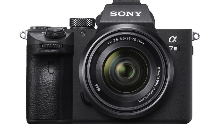 Sony øker sortimentet av speilløse fullformatkameraer med nye a7 III
