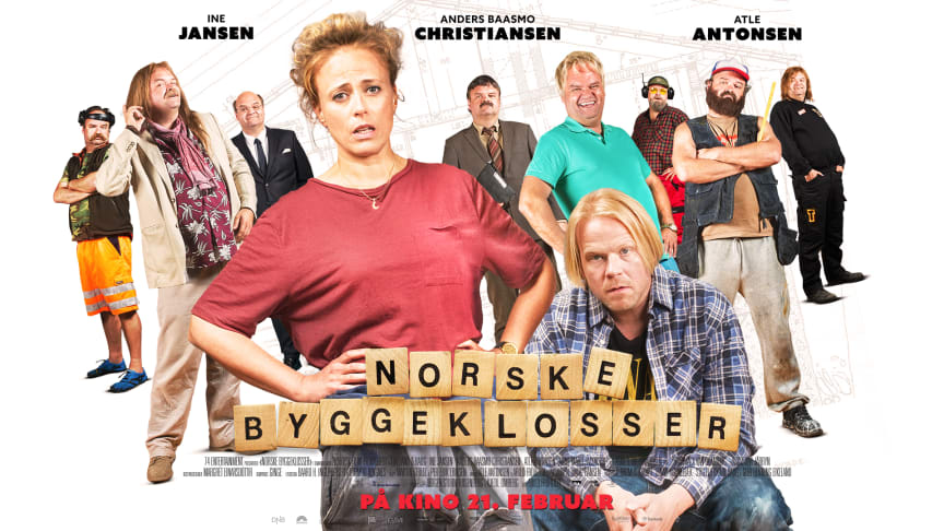 Nyoppusset versjon av Norske byggeklosser- Velkommen til pressedag