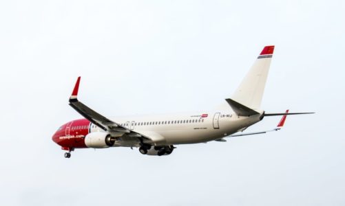 Norwegians aller siste fly av typen Boeing 737-800 har landet på Oslo lufthavn
