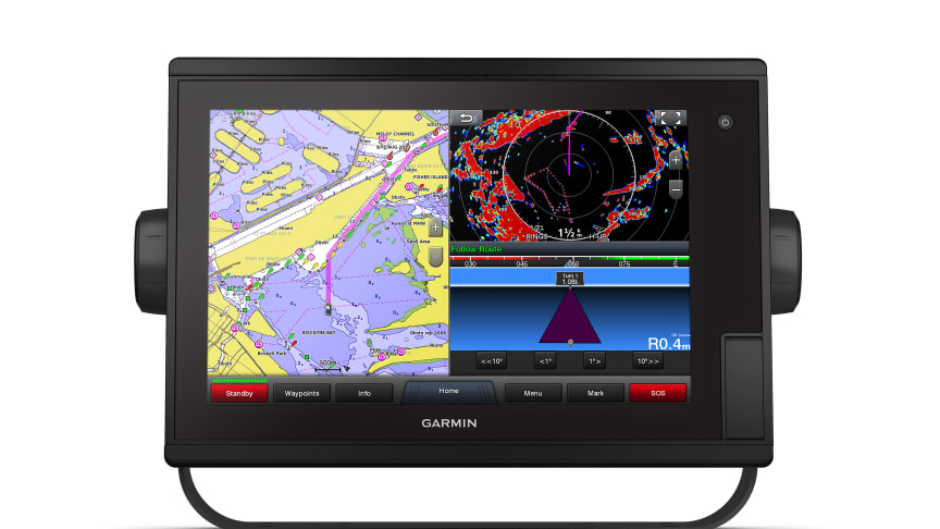 Garmin® GPSMAP® 1222/1222xsv Touch kartplotter/kombinasjonsenheter
