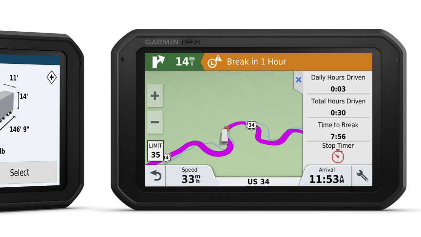 Garmin® dēzl™ 780 LMT-D og dēzlCam™ 785 LMT-D