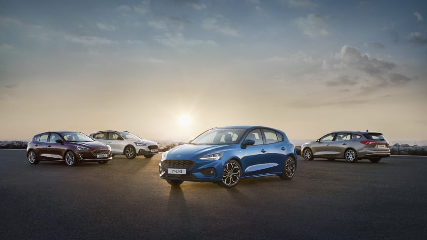 Ford avduker helt nye Ford Focus: Den mest dynamiske og spennende Ford noensinne