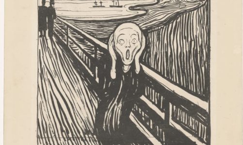 Historic publication of Munch drawings
