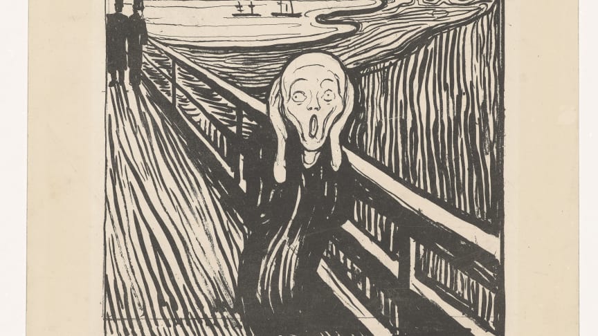 Historic publication of Munch drawings
