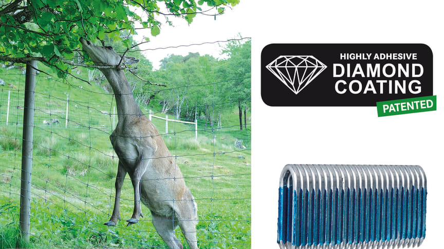 Krampe til viltgjerde – maksimal uttrekksverdi med Diamond coating