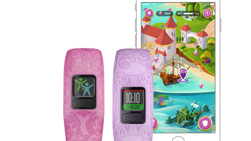 Garmin® og Disney presenterer vívofit® jr. 2 – aktivitetsmåler for barn med interaktiv mobilapp med Disney Princess