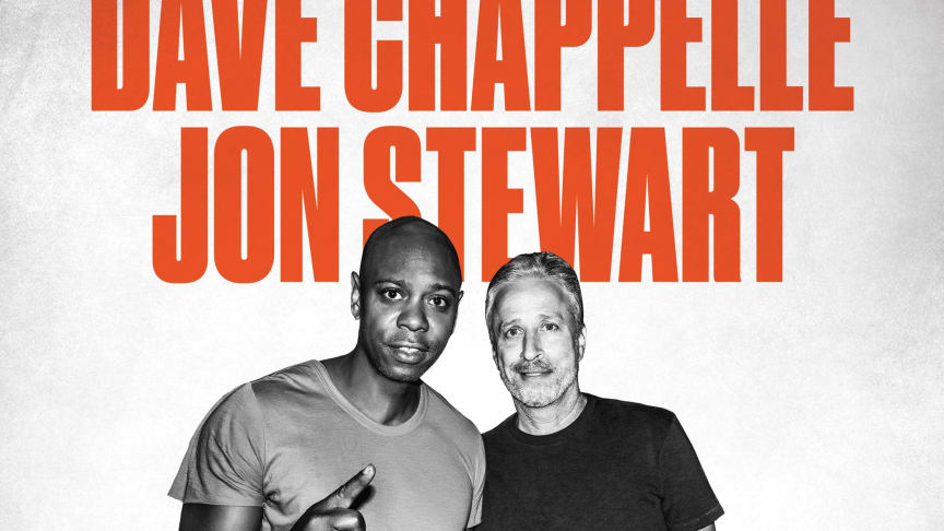 Komikerne Dave Chappelle og Jon Stewart annoncerer show i Royal Arena lørdag 13. oktober 2018