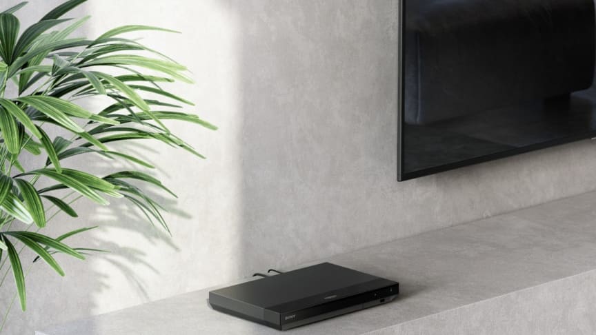 Sony lanserer ny 4K HDR Blu-ray™-spiller med støtte for Dolby Atmos
