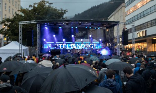 Hotel Norge inviterte hele Bergen by til festaften