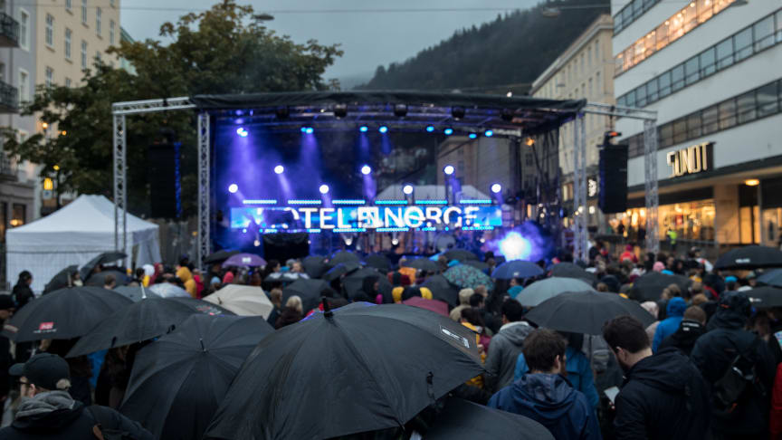 Hotel Norge inviterte hele Bergen by til festaften