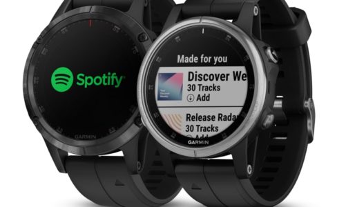 Garmin® presenterer integrasjon med Spotify. Lytt til musikk offline, direkte fra klokka. Først ut er fēnix® 5 Plus-serien.