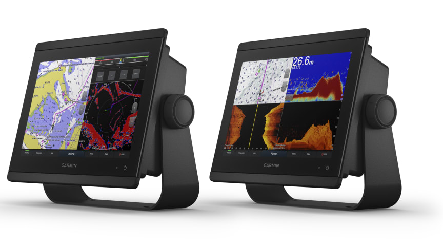 Garmin® GPSMAP® 8400/8400xsv-serien – nye MFD-kartplottere med full HD og IPS-berøringsskjermer, OneHelm™-integrering og innebygde ekkolodd
