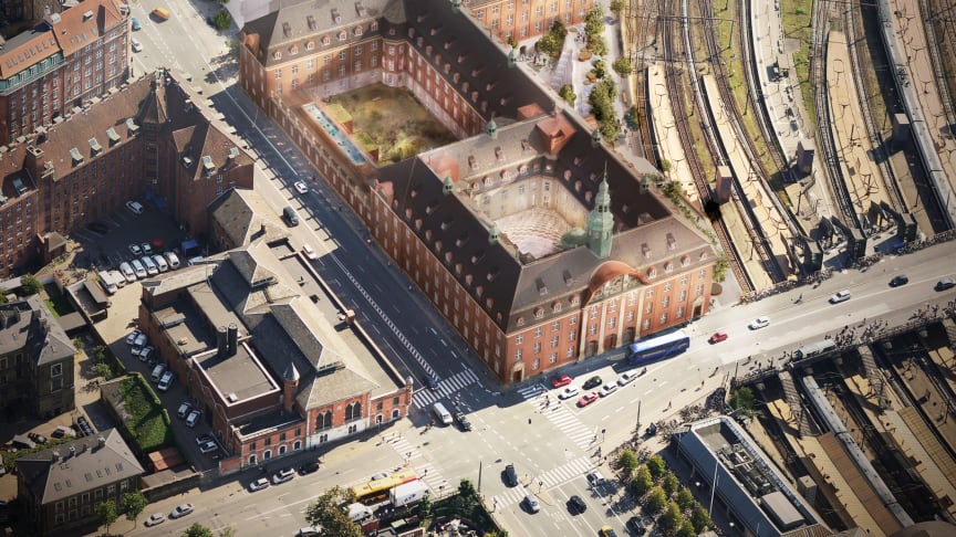 Historisk postsentral omdannes til Villa Copenhagen