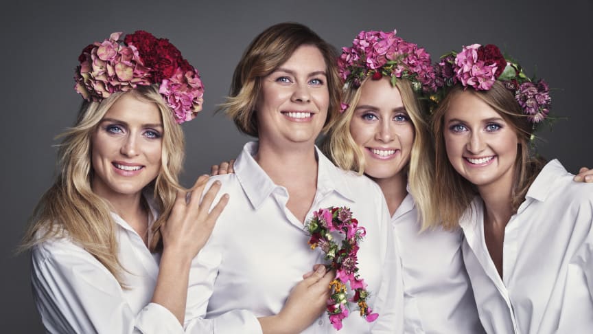 Skijentene blomstret for kreftsaken, og bidro til rekordbeløp til Rosa sløyfe-aksjonen.