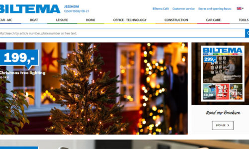 Biltema launches English-language website
