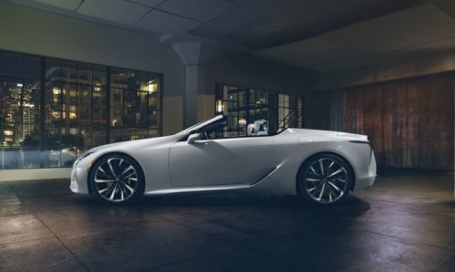 Lexus LC Convertible Concept får verdenspremiere i Detroit