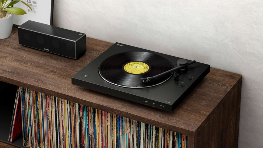 Gjenskap den klassiske vinylopplevelsen med Sonys nye platespiller