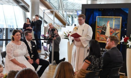 Ny Munch-utstilling på Avinor Oslo lufthavn