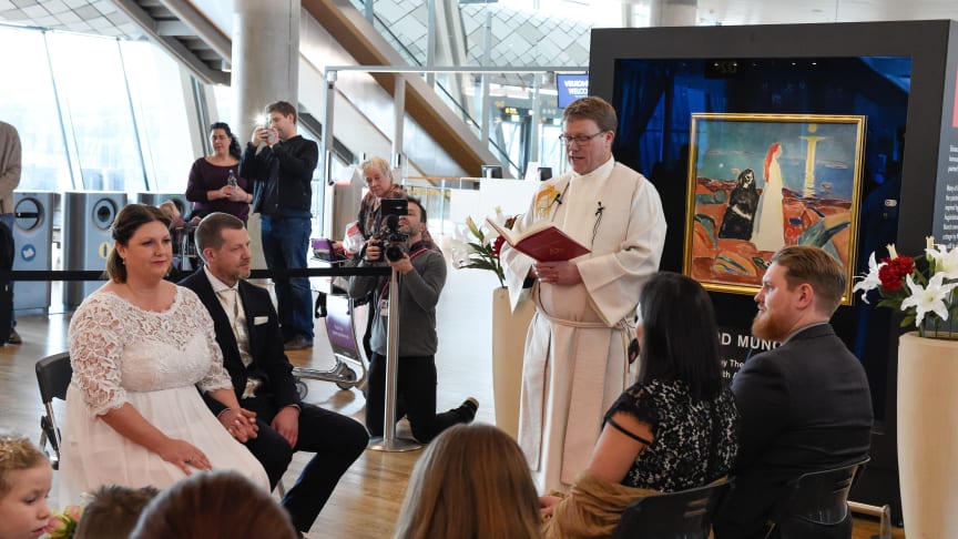 Ny Munch-utstilling på Avinor Oslo lufthavn